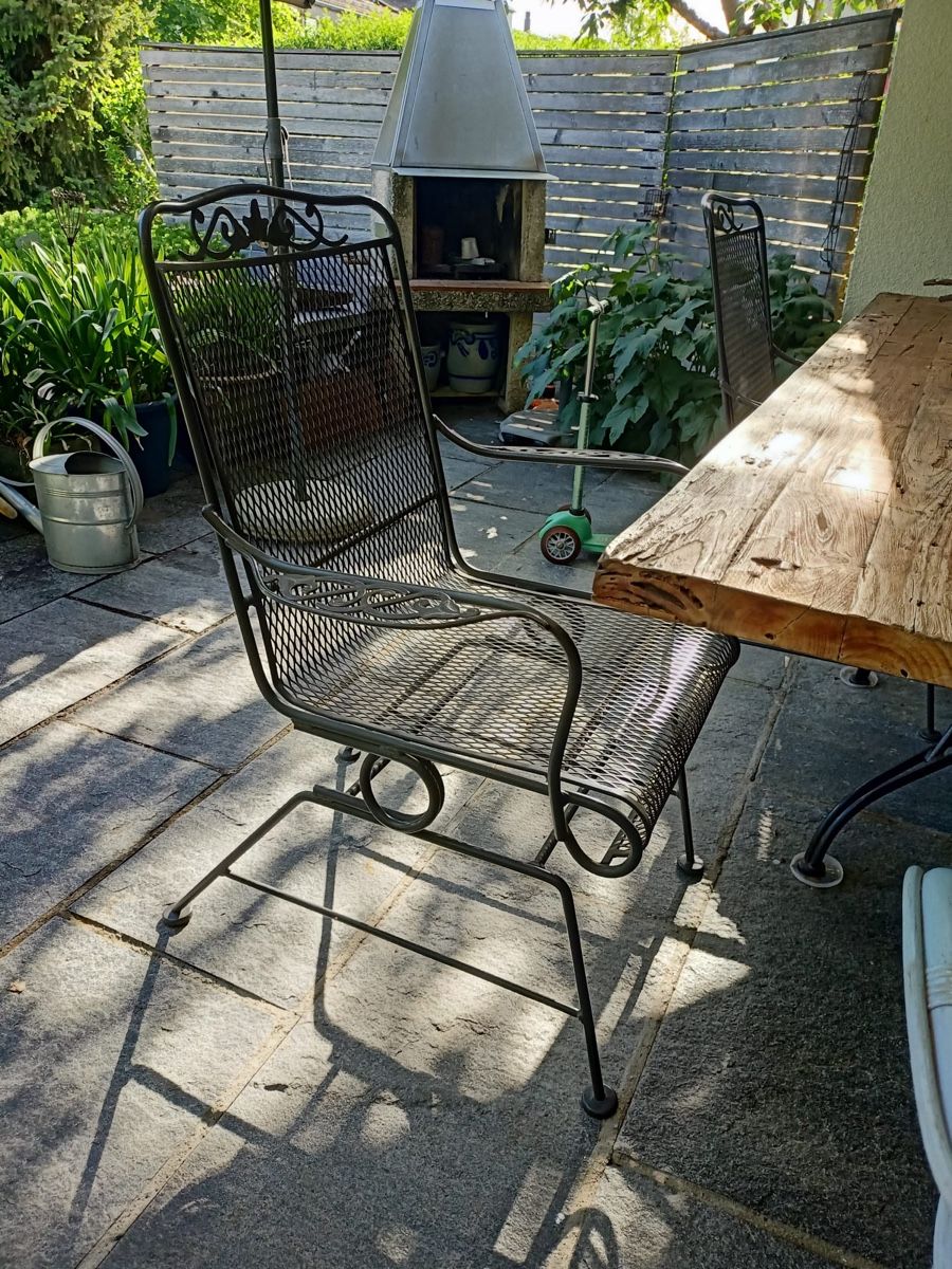 Pfister Chaises: Gartenstühle Eisen (5 Stück) – D'occasion à Russikon par Guilos 1