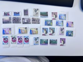 Briefmarken Sammlung aus Bahrain