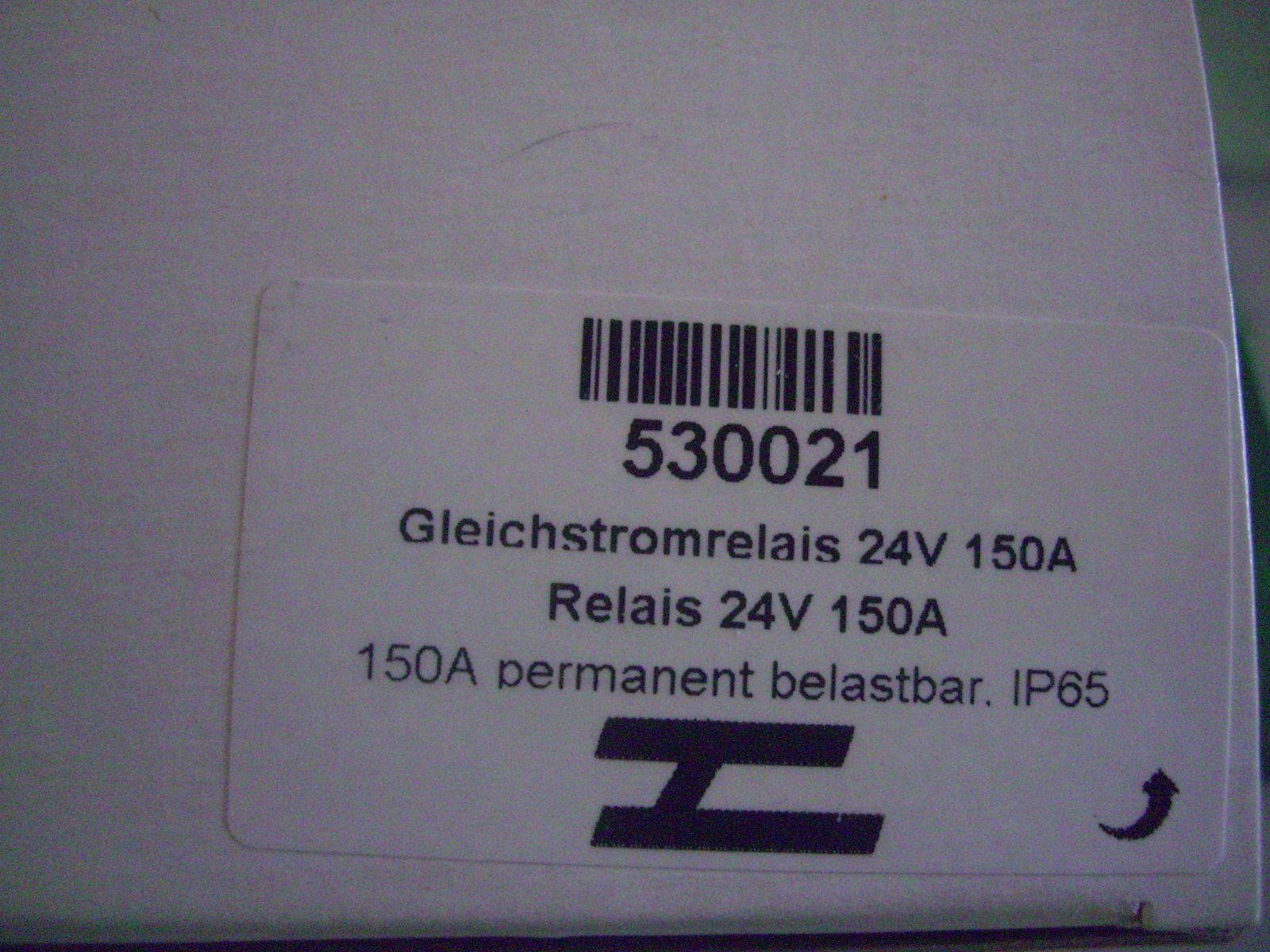 Componenti elettronici: Gleichstromrelais 24V 150A Starterrelais – Nuovo (secondo la descrizione) da Schwarzenbach / Huttwil venduto da Sofre47 3