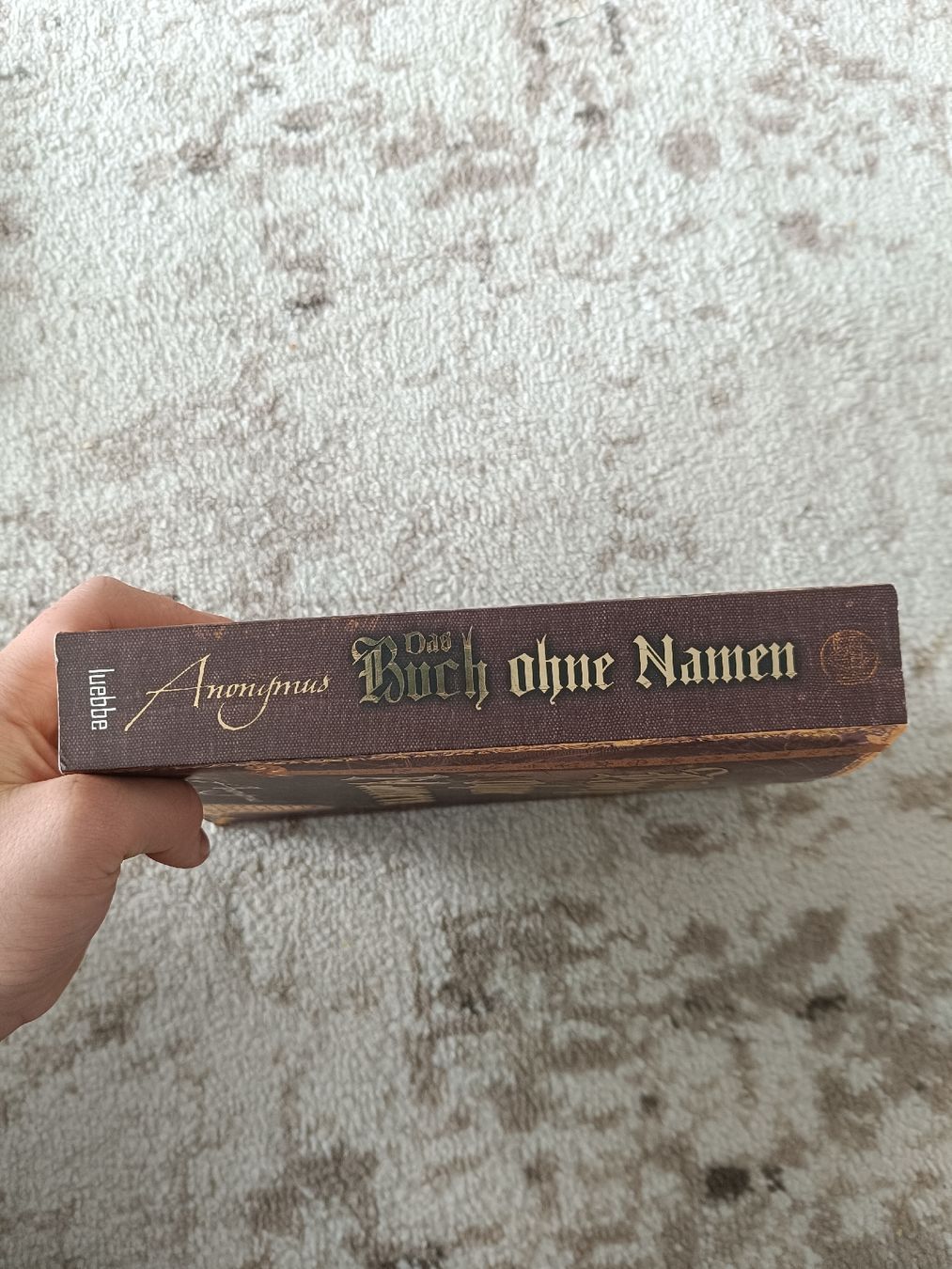 Libri: Das Buch ohne Namen, Anonymous, luebbe – Usato da Wallisellen venduto da carla2309 2