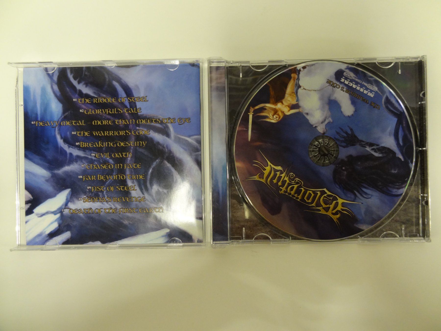 CD: Kryptos CD The Warrior's Code, Heavy Metal, – Usato da luzern venduto da musicandart 2