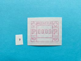 ATM  1984, Typ A7, Wertziffer 0000, postfrisch **