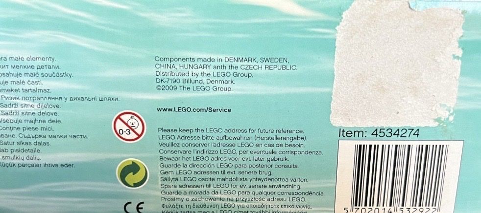 Lego Kit di costruzioni: LEGO 7327 + 6243 – Nuovo e nell'imballaggio originale da Kloten venduto da Raresets_CH 5