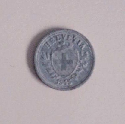Tutti le monete: 1 Rappen 1945 ss/vz – Usato da Basel venduto da Palmenland