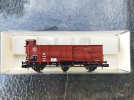 Güterwagen 3 Achsig der K.P.E.V von Fleischmann N, Fabrikneu