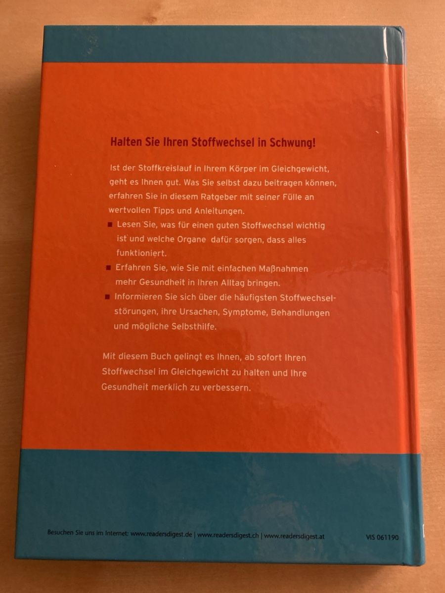 Libri: Stoffwechsel in Schwung – Nuovo (secondo la descrizione) da Ebmatingen venduto da 777_cq5g 1