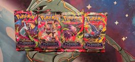 Artset 4 Boosters Pokémon Flammes Fantasmagoriques ME02 - FR