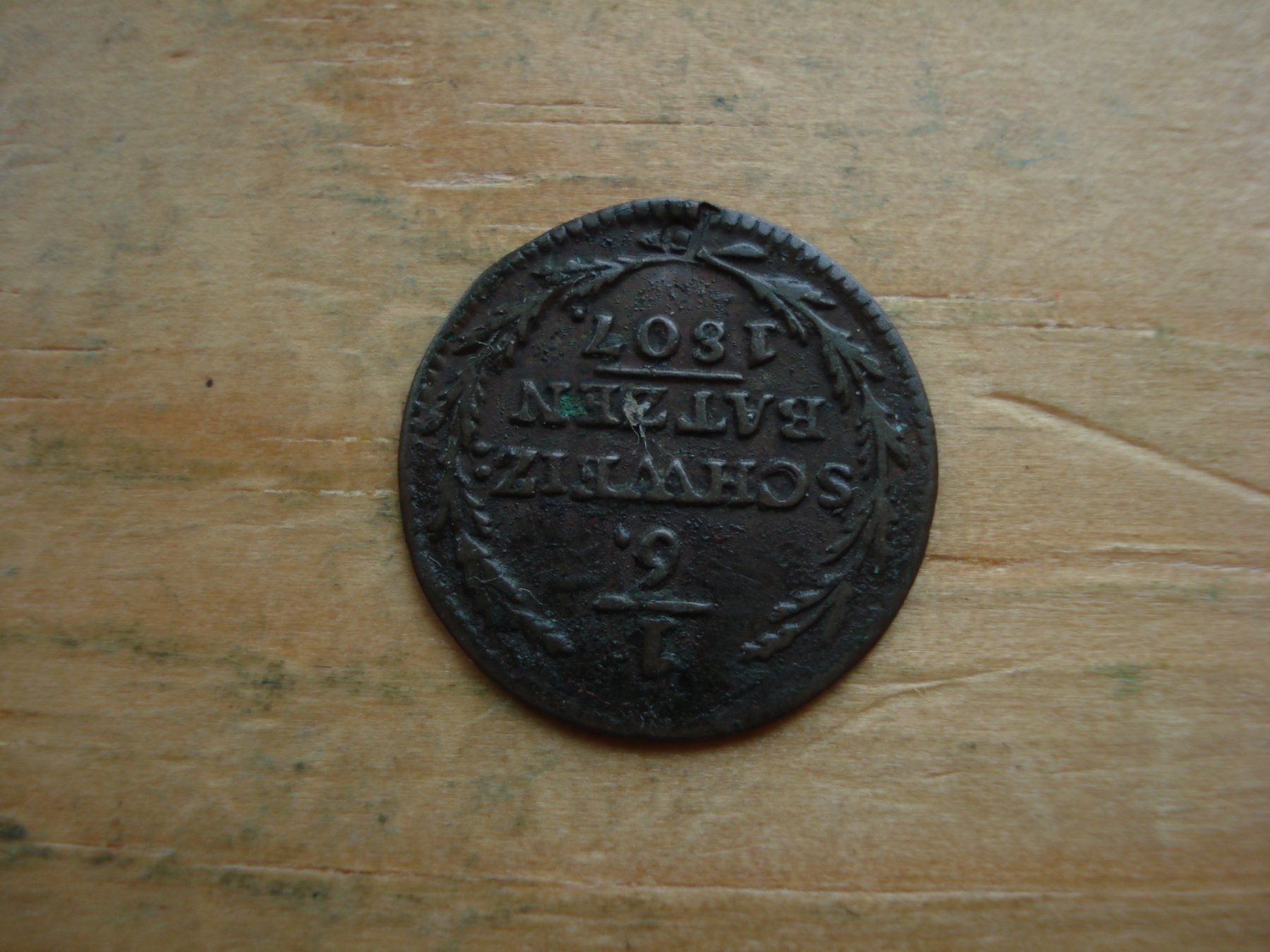 Tutti le monete: (S) Graubünden 1/2 Batz 1820 – Usato da Erlach venduto da Net-Coins 1