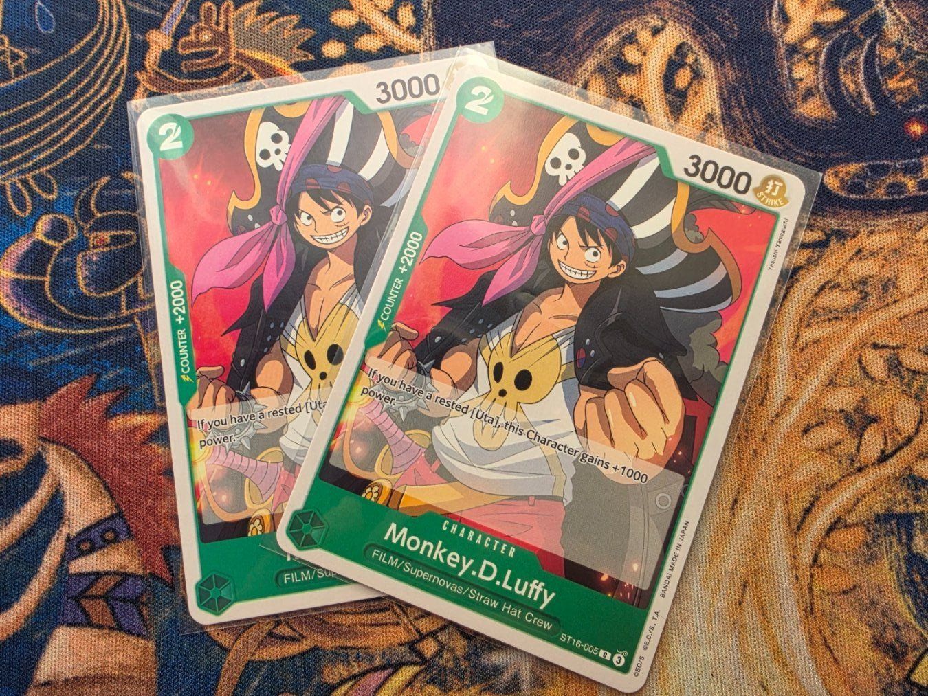 Bandai Cartes à collectionner: One Piece Luffy 2x – D'occasion à Genestrerio par AM_98