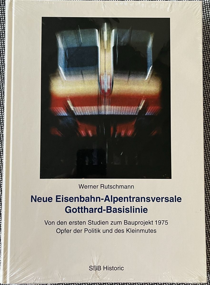 Libri: Neue Eisenbahn-Alpentransversale Gotthard-Basislinie – Nuovo e nell'imballaggio originale da Solothurn venduto da Konqui