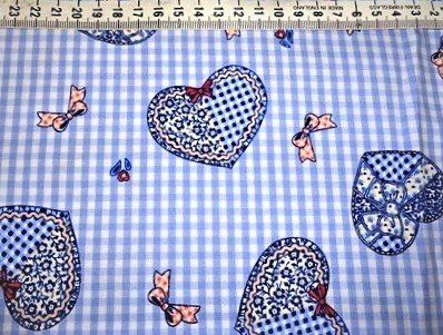 Tessuti: Baumwollstoff Herzen 45 x 140 cm – Nuovo (secondo la descrizione) da Basel venduto da Happybaer