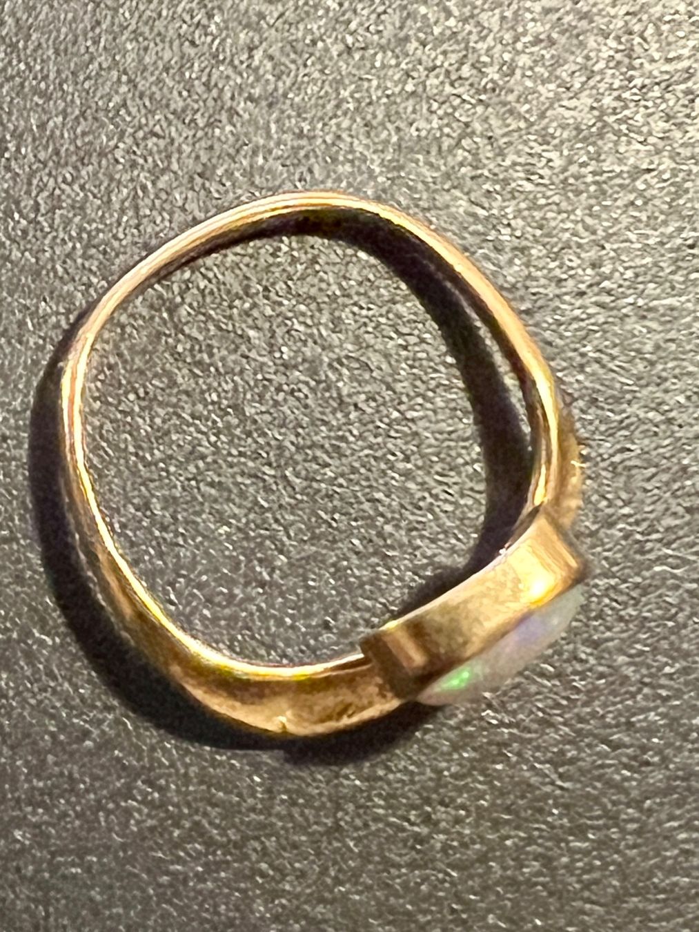 Anelli: Gold-Ring 18 K mit Opal – Usato da Chur venduto da Penting1935 4