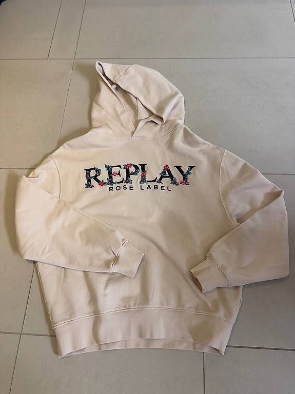 Pulls & Sweat-shirts: Replay Kapuzenpulli hellbeige – D'occasion à Einsiedeln par Claudia092 3
