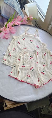 Kirschen Sommer Set für Kinder Grösse 90 | NEU