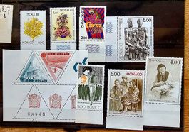 MONACO  timbres neufs ** 1888-89