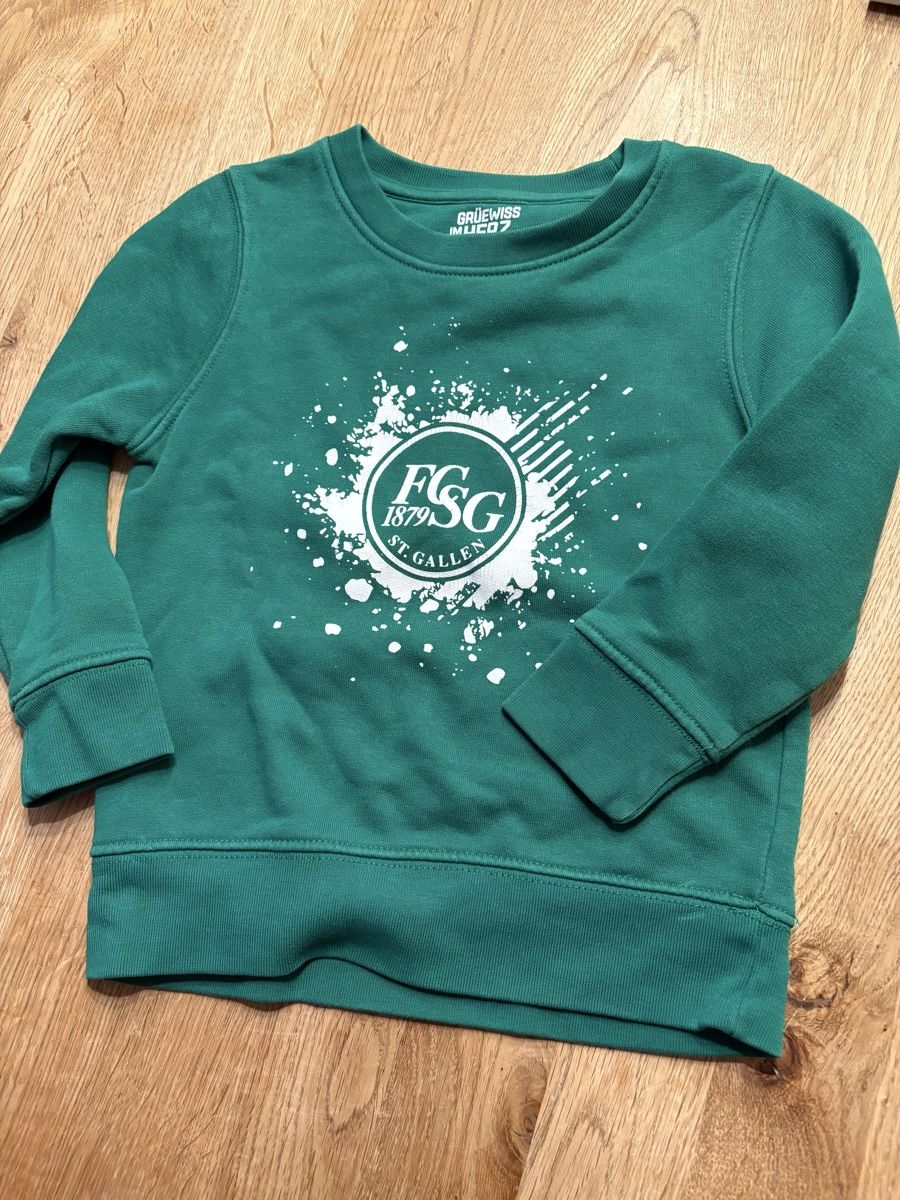 FCSG Maglioni & Felpe: FC St.Gallen Kinder-Pullover, Gr. 98/104, Top Zustand! – Usato da Gossau SG venduto da Dobby1974