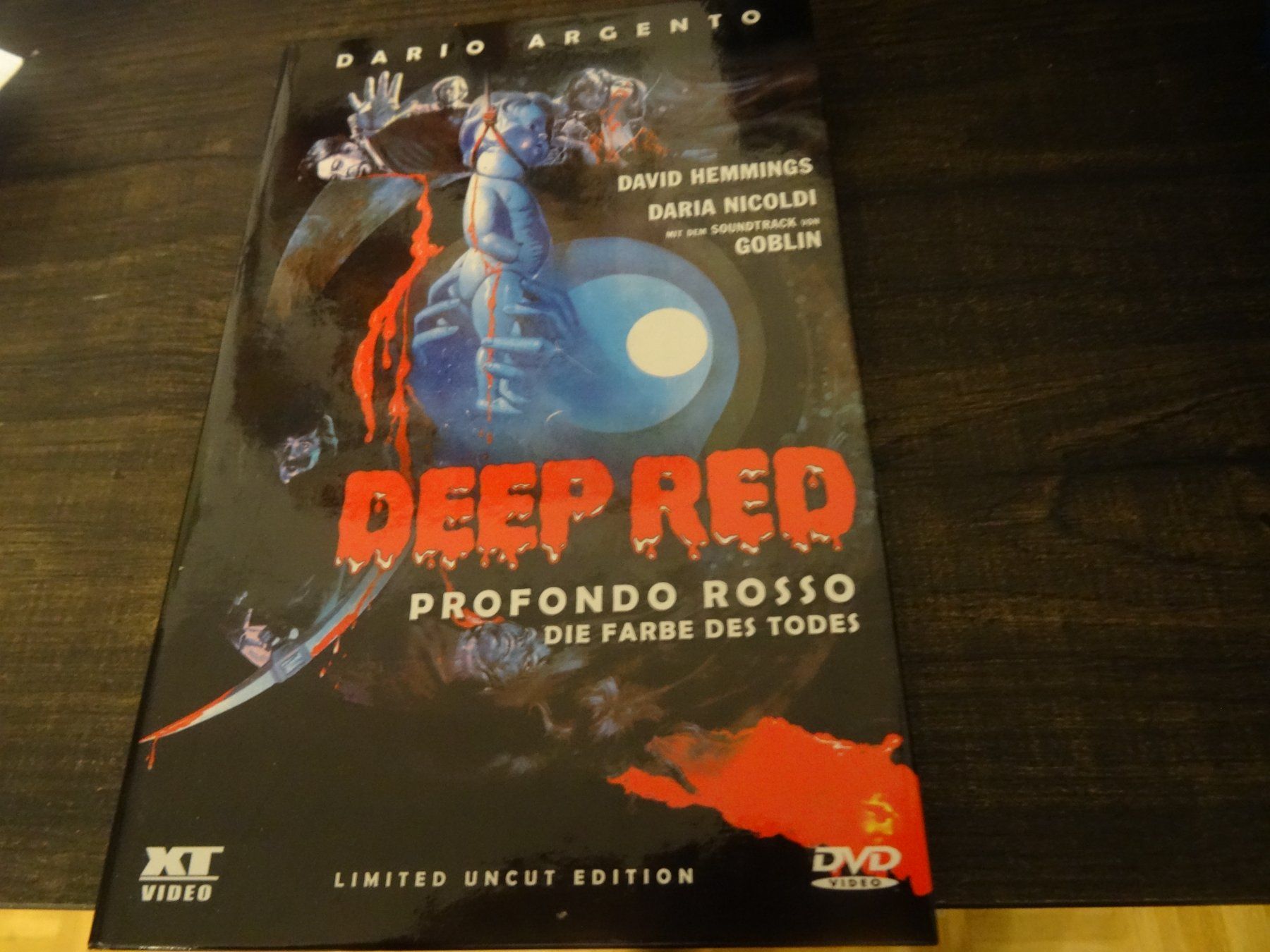 Tutti i DVDs: Deep Red - Profondo Rosso HARTBOOK LIMITED UNCUT EDITION DVD – Usato da Olten venduto da Disc-Verkauf