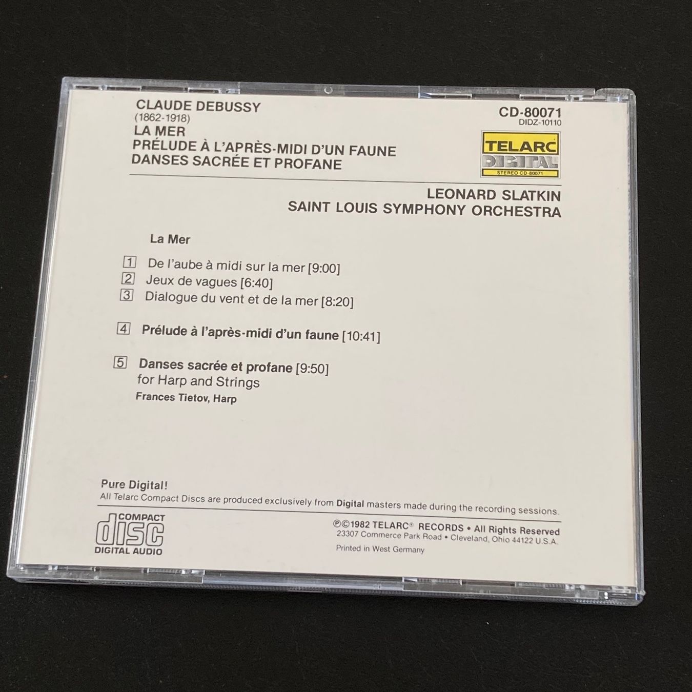 CDs: Claude Debussy - La Mer – Gebraucht aus Bern von Ntsamina 1