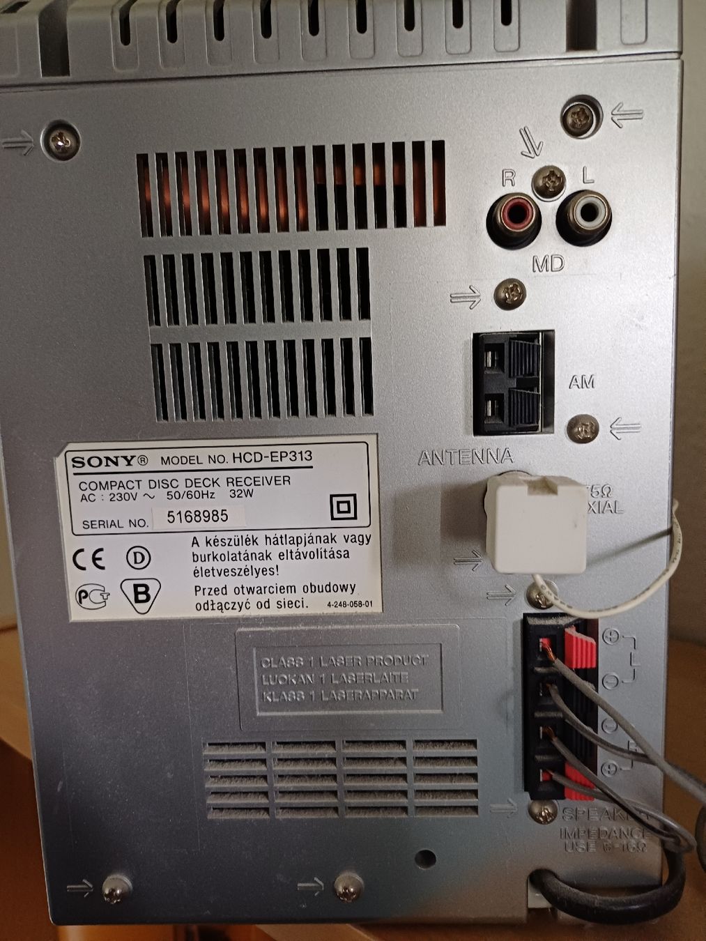 Sony Radio: Chaîne Hi-Fi Sony – Usato da Trélex venduto da almet_07 1