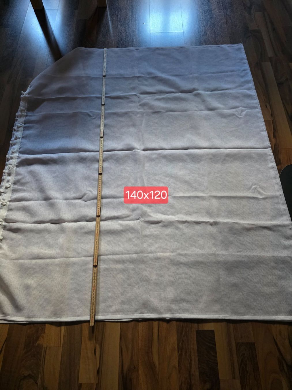 Tende: 4x Vorhang weiss, 140x120 cm – Usato da Kandersteg venduto da nvo_65py