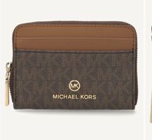 Michael Kors JET SET CHARM COIN CARD CASE - Geldbörse, braun