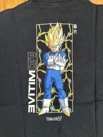 Naruto x Primitive Shirt (Vegeta)
