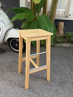 2 Barhocker Holz 