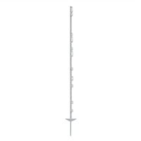 80 Pfähle 156 cm weiß Weidezaunpfähle