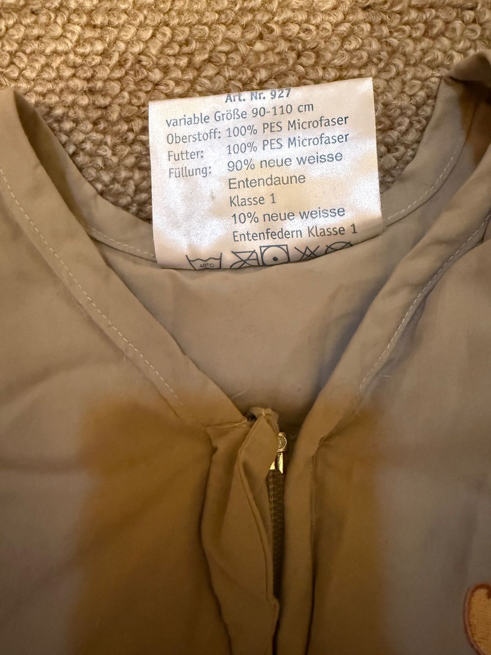 Sacchi a pelo: Fusssack aus Entendaunen – Usato da Winkel venduto da gatta 3