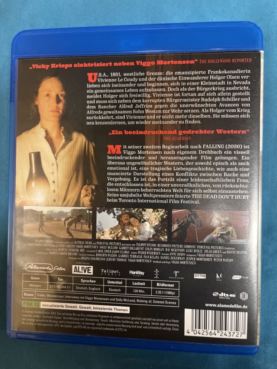 Tutti i DVDs: The Dead Don‘t Hurt – Usato da Haslen AI venduto da GOLD73 1