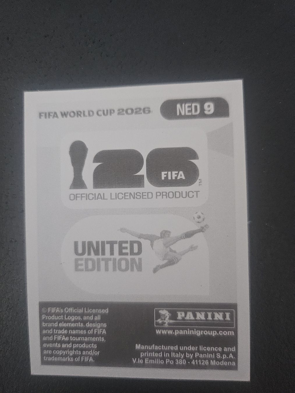 Panini Carte collezionabili: panini NED 9 – Nuovo (secondo la descrizione) da Croy venduto da sylvie1350 1