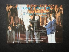 S.Tomé e Principe 1988, Olympic Games gest. (E24)