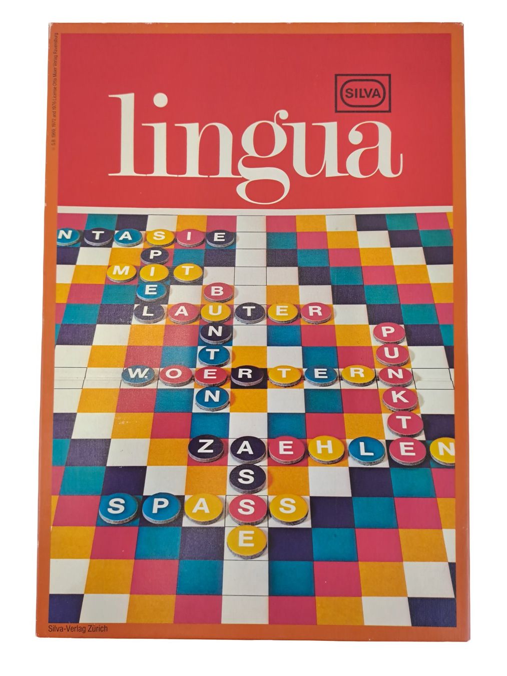 Spiele: SILVA Lingua, Buchstabenlege Spiel – Gebraucht aus Männedorf von Restwert_Maennedorf