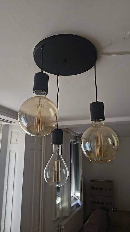 Lampadari & plafoniere: Pendelleuchte mit 3 Glasschirmen – Usato da Hergiswil NW venduto da DME00 2