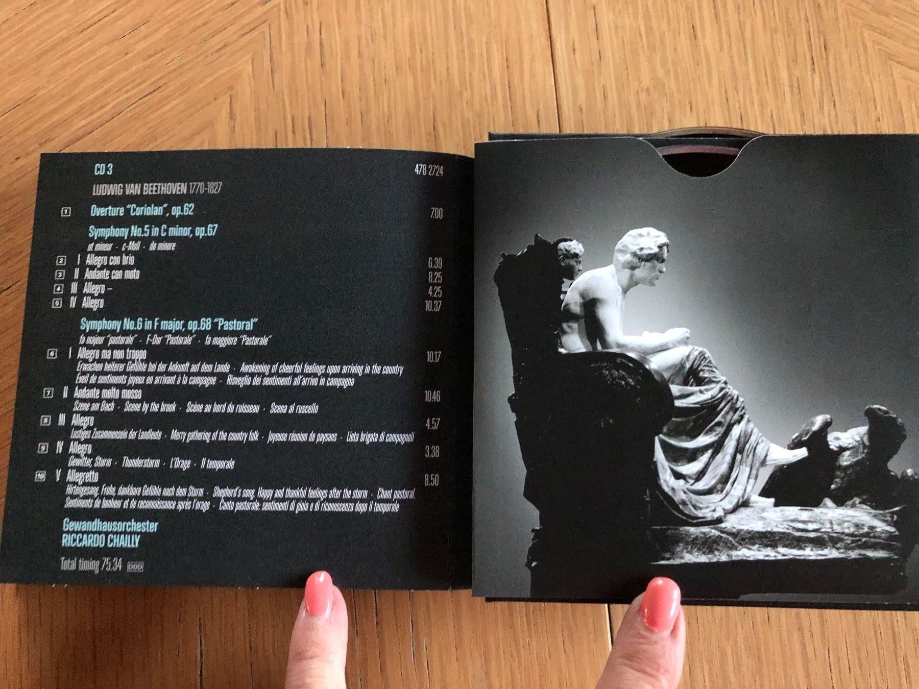 CD: Beethoven: The Symphonies - Chailly (CD Box) – Usato da Schübelbach venduto da Dolly990_2 6