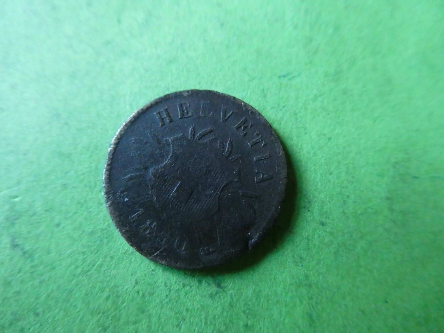 Tutti le monete: Schweiz 1850,  5 Rappen – Usato da Hinterforst venduto da rohusri