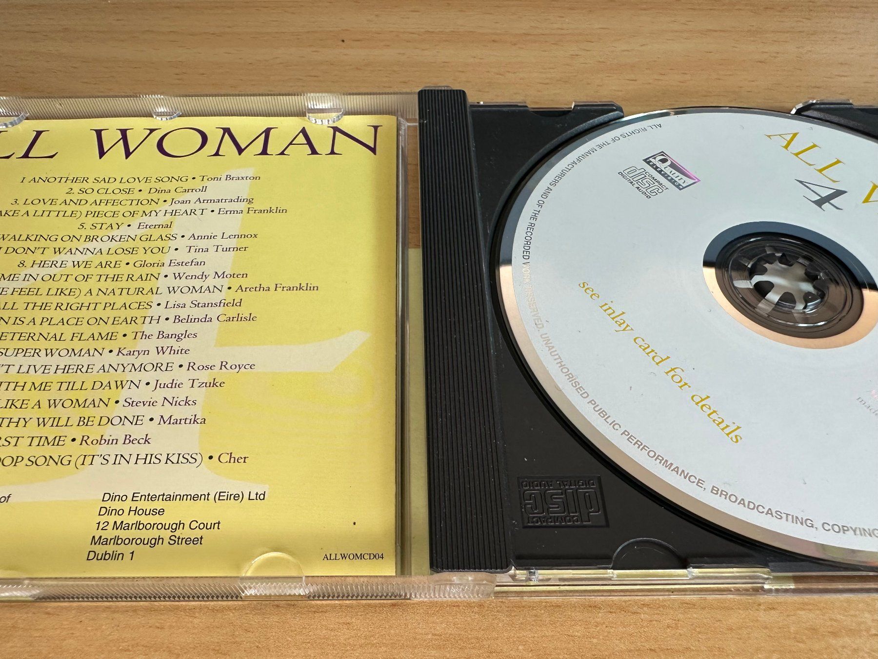 CD: Various – All Woman 4 – Usato da Rikon im Tösstal venduto da Alpenmutz 2