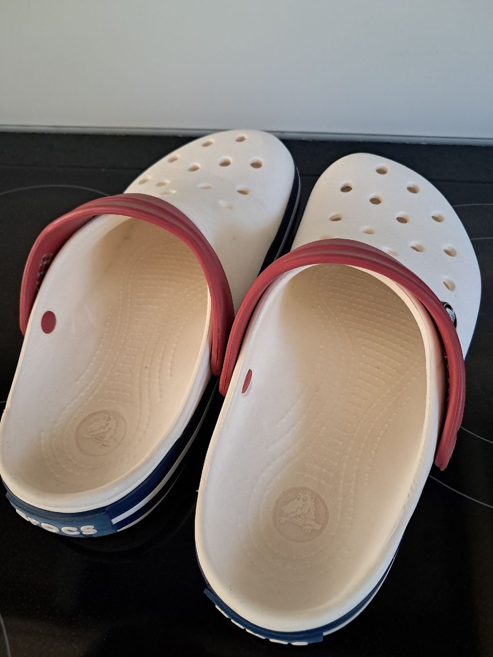 Crocs Scarpe da uomo: Crocs Gr. 38/39 weiss – Usato da Winterthur venduto da fabelwin 1
