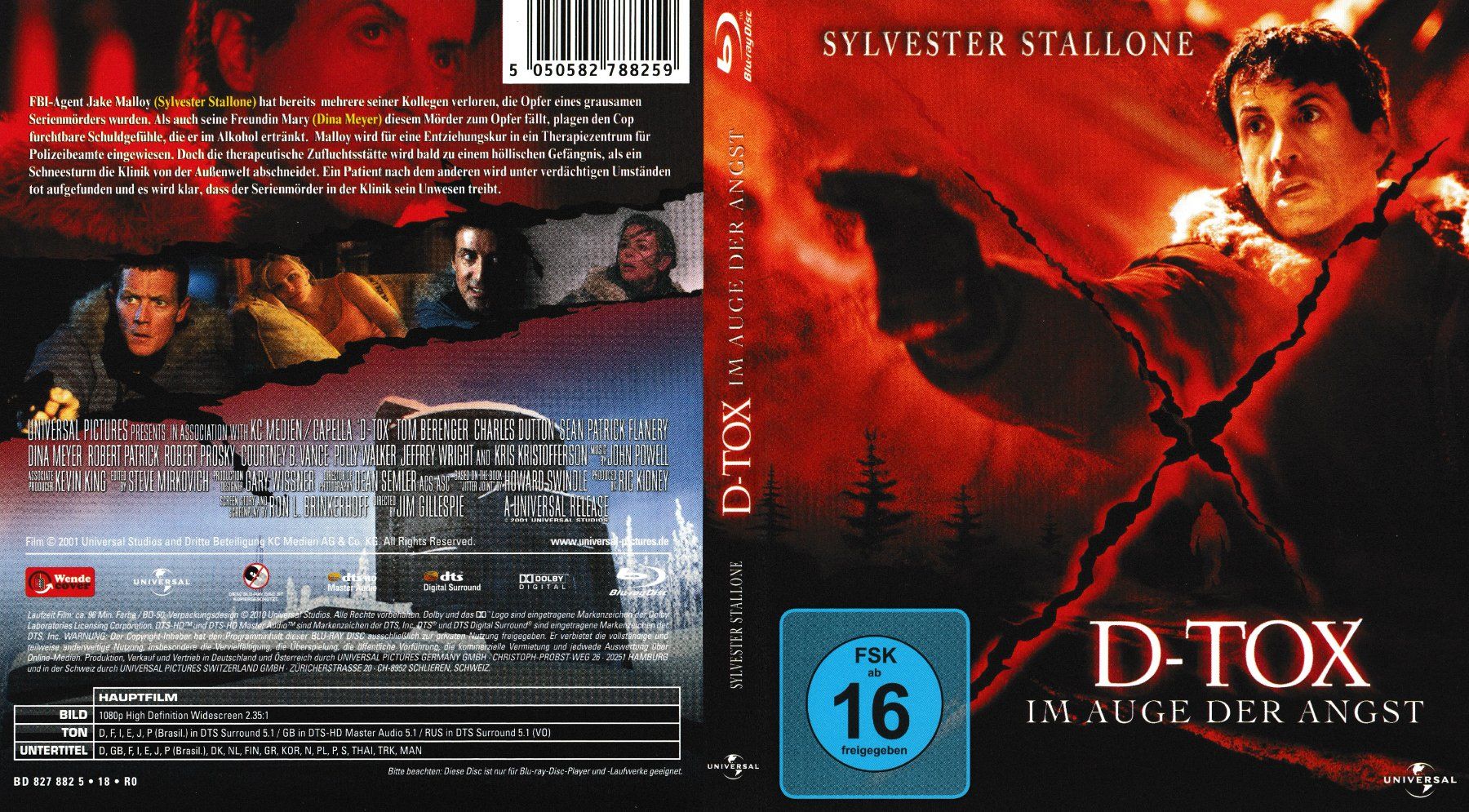 Alle DVDs: Blu-Ray - D-Tox: Im Auge der Angst – Gebraucht aus Langnau am Albis von MediaRescuerKeLoX