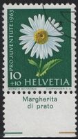 10 Rp. Grosse Margerite mit TAB (Margherita di prato)