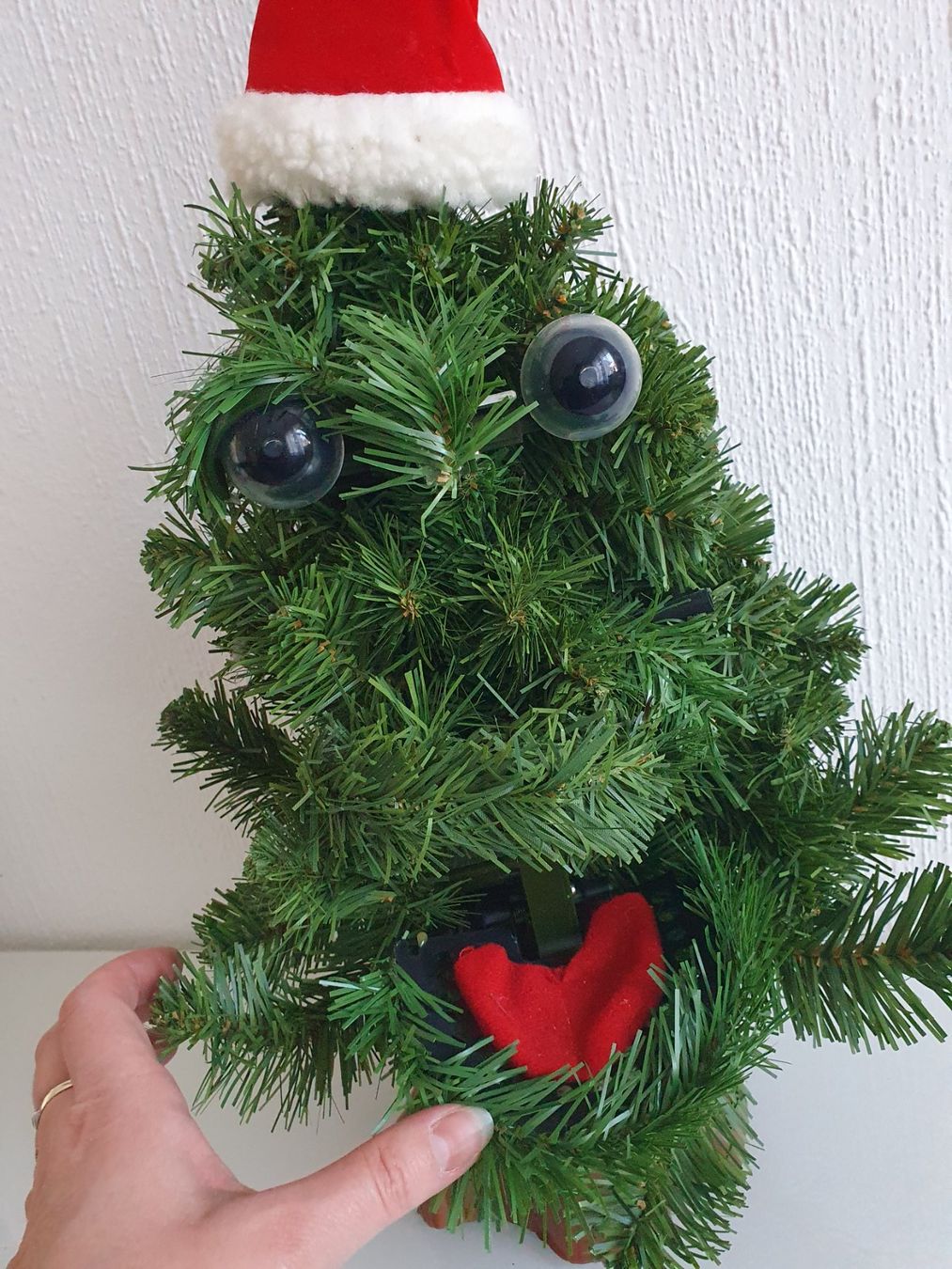 Sapin de Noel Artificiel Solaire, Decoration Noel Exterieur Solaire