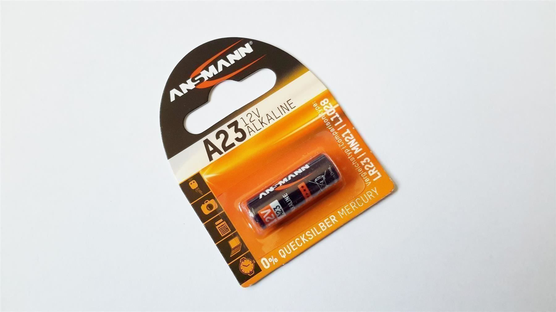 Caricatori & Batterie: Batterie Alkaline A23/LR23, 12V, ANSMANN – Nuovo e nell'imballaggio originale da St. Gallen venduto da cointec 1