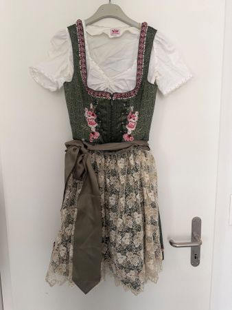 Krüger Dirndl dress - Size 34 and blouse size 36