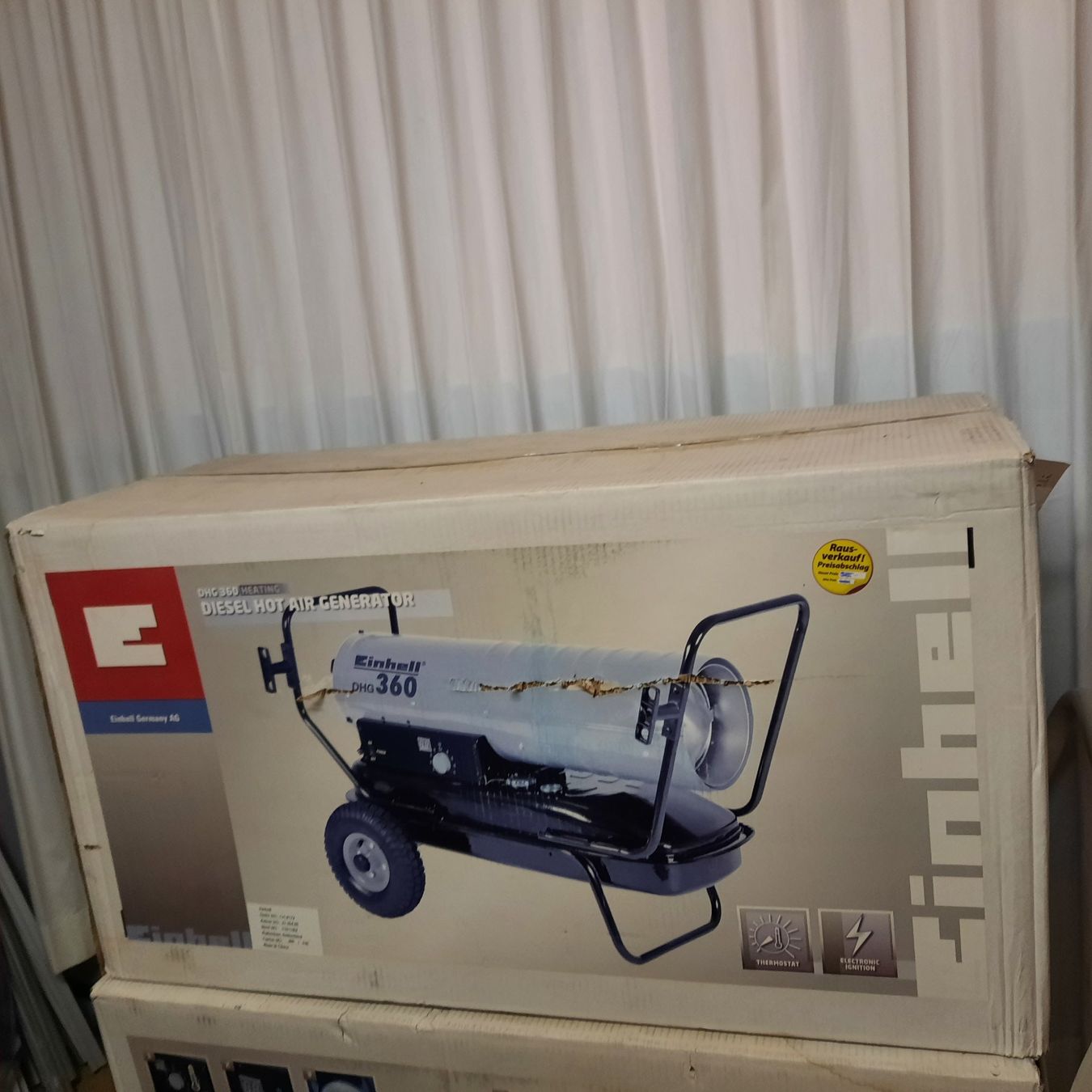 Einhell Radiatori: Diesel Hot Air Generator – Nuovo e nell'imballaggio originale da Hinwil venduto da Zom