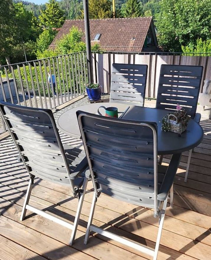 Set di tavolo e panche: Garten Möbel – Usato da Glattbrugg venduto da B_B 1