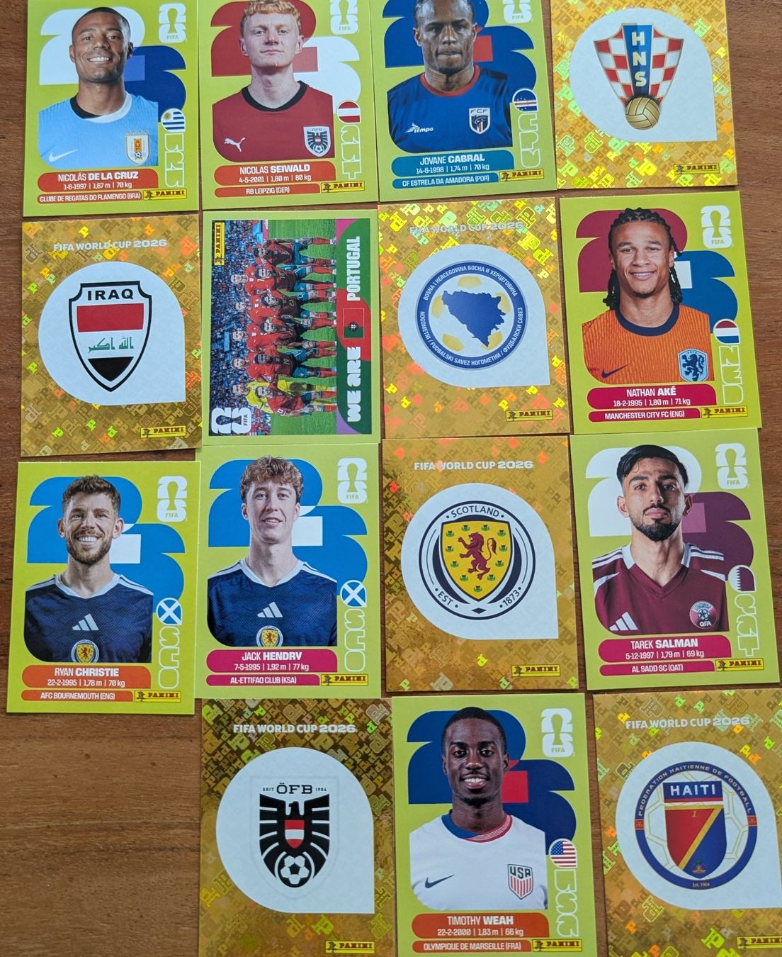 Panini Carte collezionabili: 15 Panini WM 2026 Sticker – Nuovo (secondo la descrizione) da Zürich venduto da Milk-and-Chicken