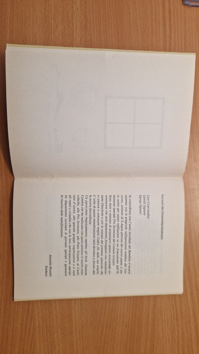 Libri: libretto commemorativo Cadro 1979 – Nuovo (secondo la descrizione) da Villa Luganese venduto da gna_hmt8 2