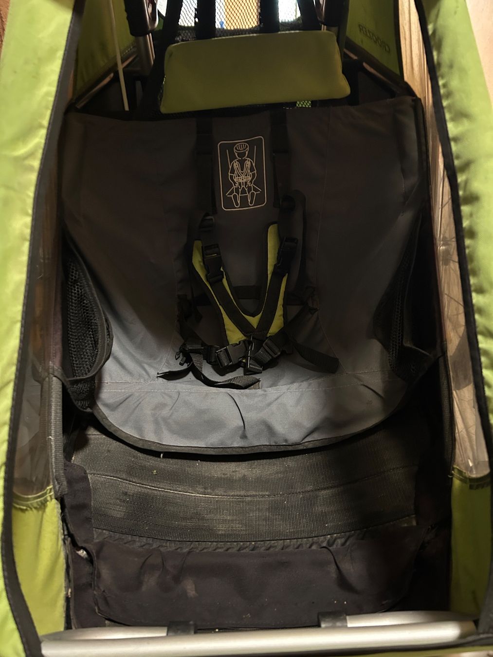Croozer Rimorchi: Remorque vélo 1 enfant CROOZER – Usato da Lausanne venduto da kimono13 1