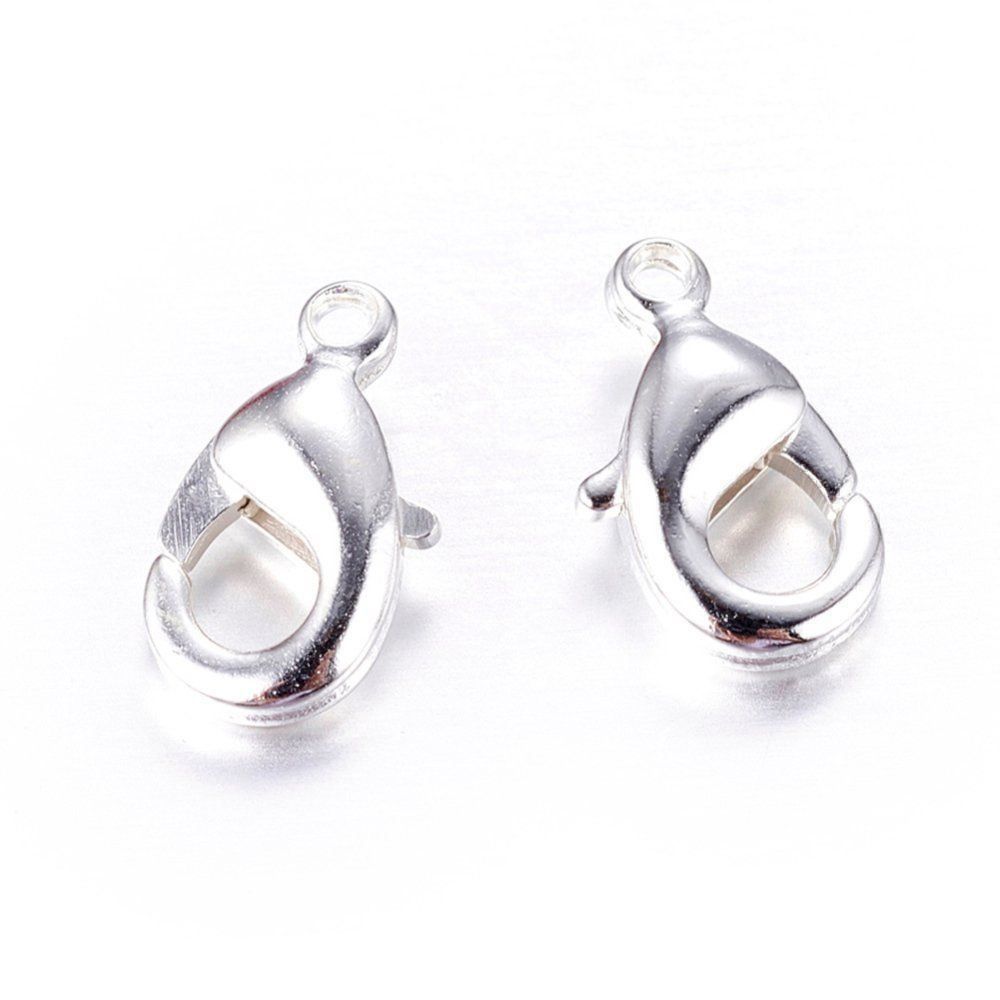 Kletterausrüstungen: Karabiner 18x10x4mm  versilbert – Neu (gemäss Beschreibung) aus Alpnachstad von perlengaby