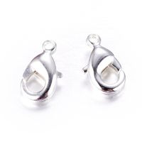 Karabiner 18x10x4mm  versilbert
